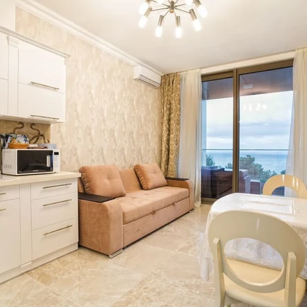 2-комнатные апартаменты - Прямой вид на море №15, 4 этаж