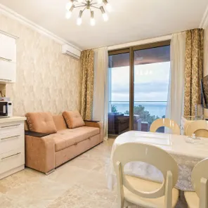 2-комнатные апартаменты - Прямой вид на море №15, 4 этаж