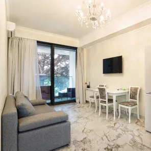 2-х комнатные апартаменты - Вид на море и во двор № 306, 3 этаж, Скай2