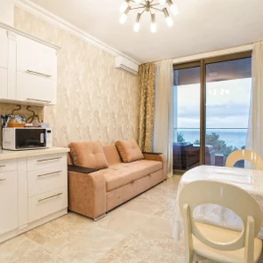 2-комнатные апартаменты - Прямой вид на море №15, 4 этаж